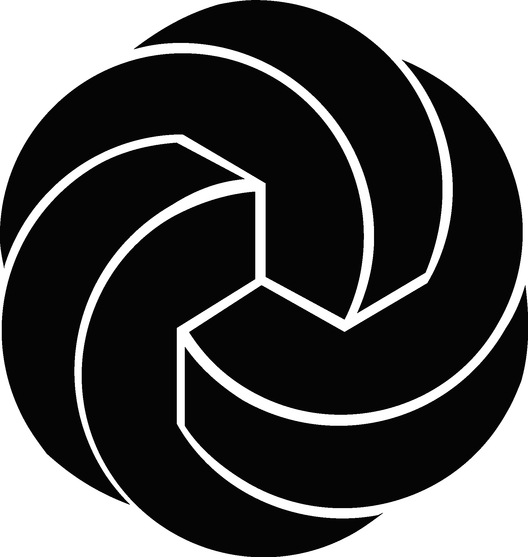 Columbus City Center Black Logo Vector Logo